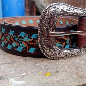 Handmade Western Leather Belt